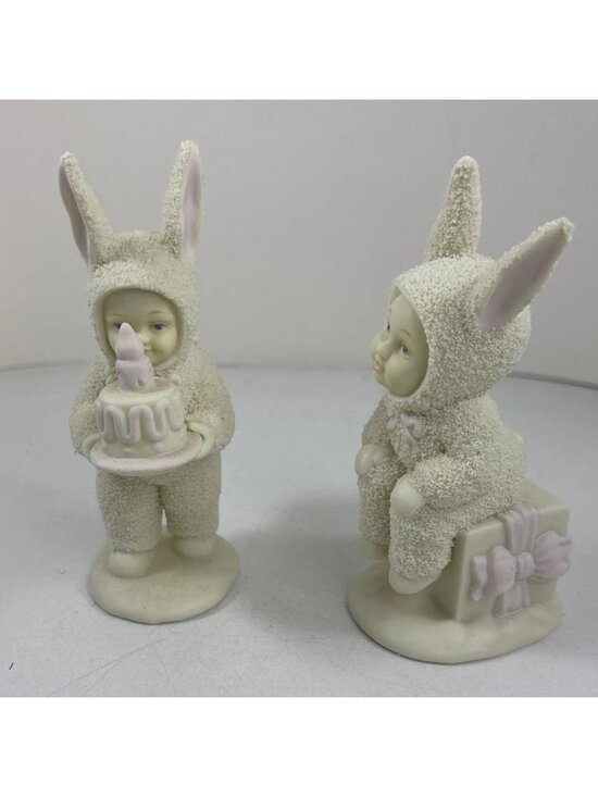 Department 56 Other - Dept 56 Springtime Stories Of The Snowbunnies Happy Birthday To You